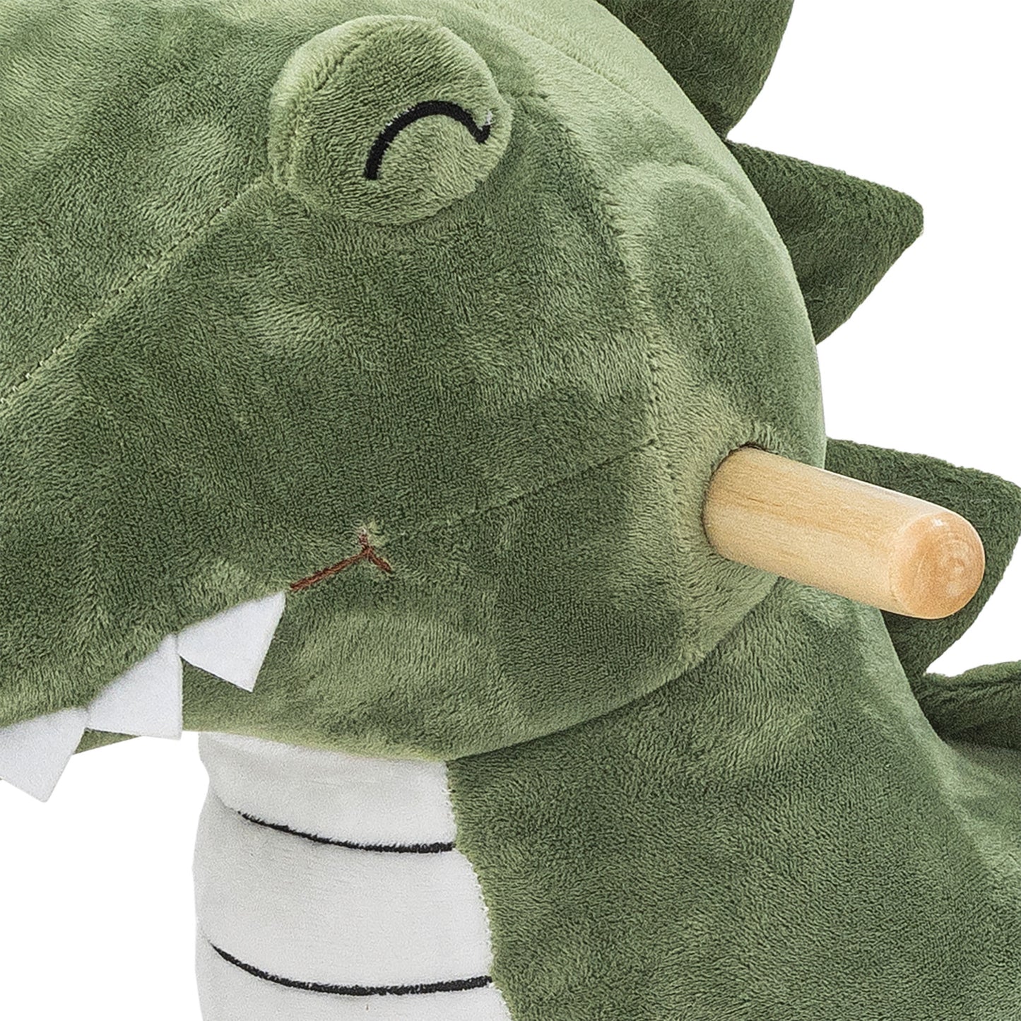 Bloomingville MINI Arnie Rocking Toy, Crocodile, Grün, Polyester
