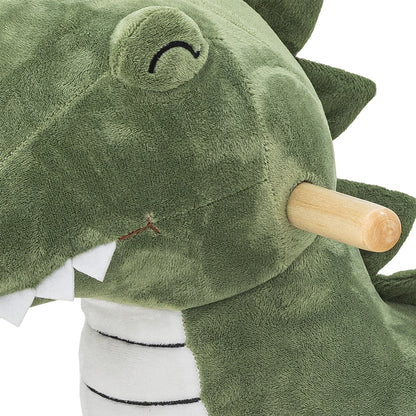 Bloomingville MINI Arnie Rocking Toy, Crocodile, Grün, Polyester