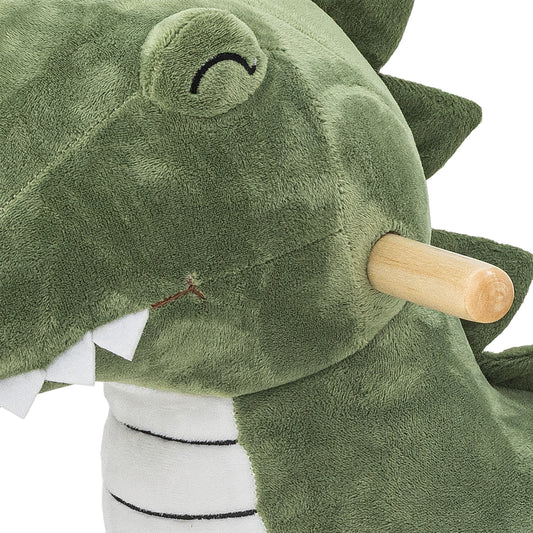 Bloomingville MINI Arnie Rocking Toy, Crocodile, Grün, Polyester