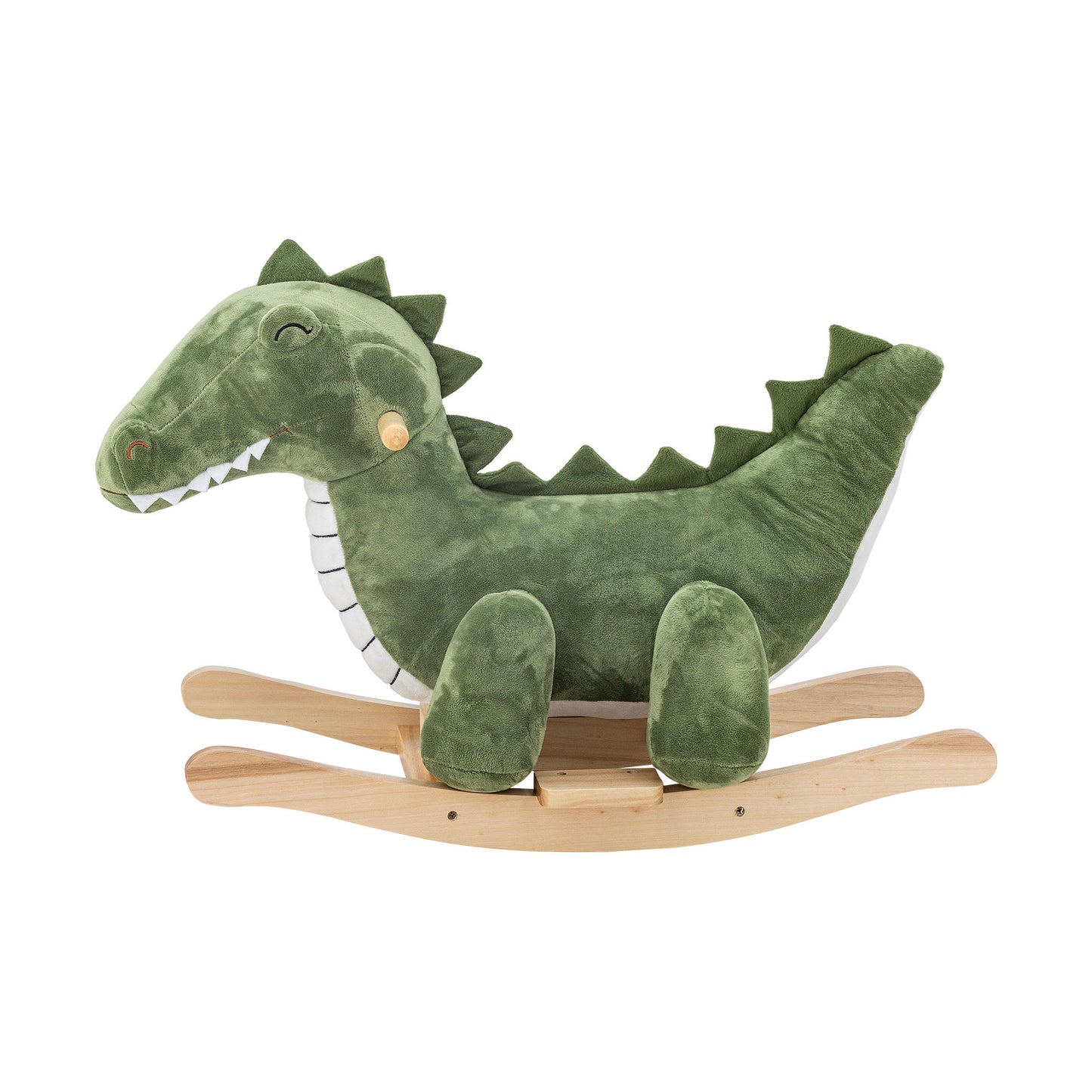 Bloomingville MINI Arnie Rocking Toy, Crocodile, Grün, Polyester