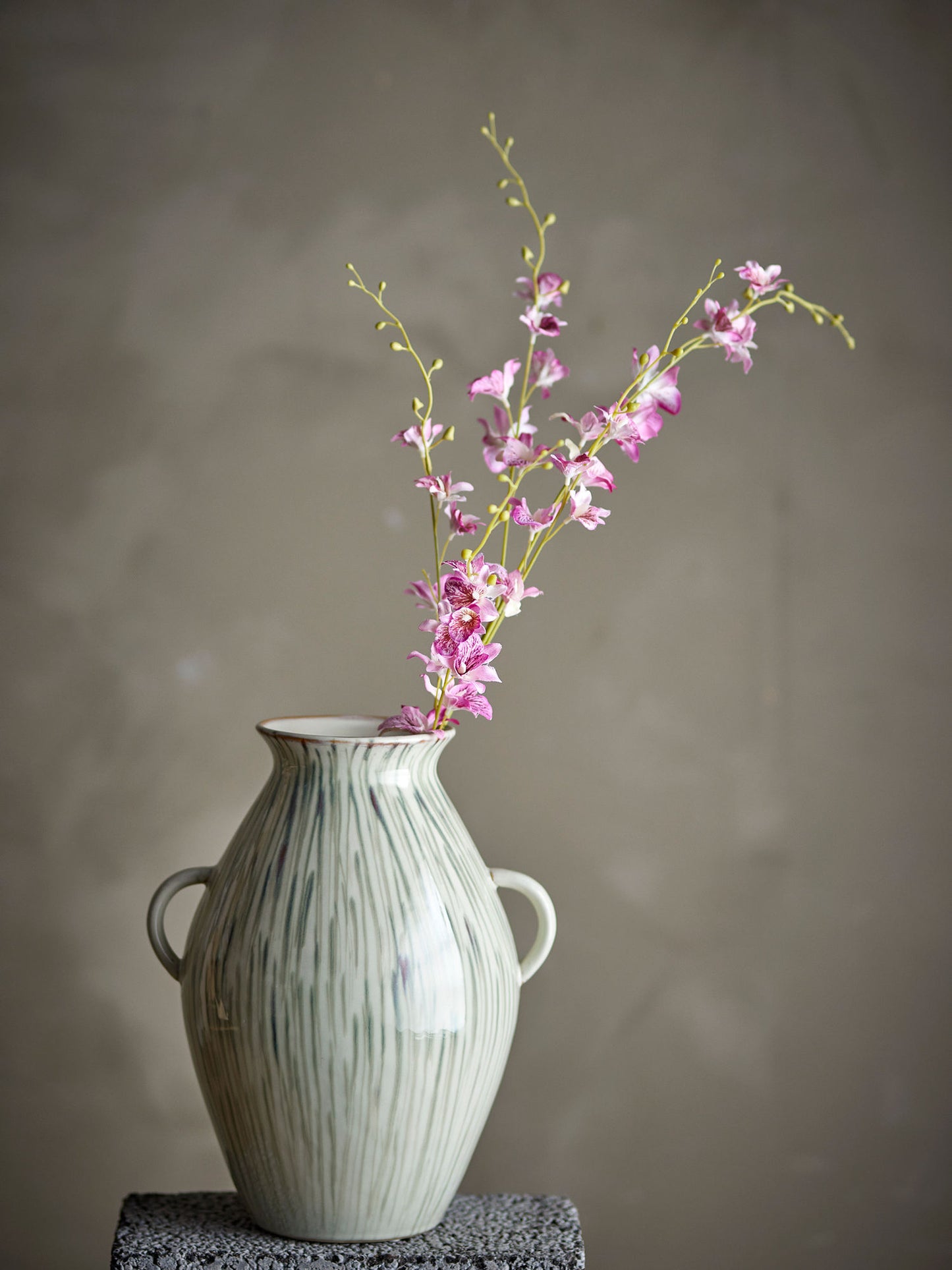 Bloomingville Orchid Stiel, Rose, Künstliche Blumen