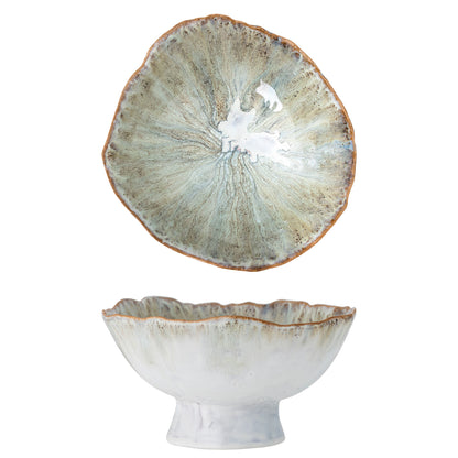 Bloomingville Joby Schale, Blue, Steingut