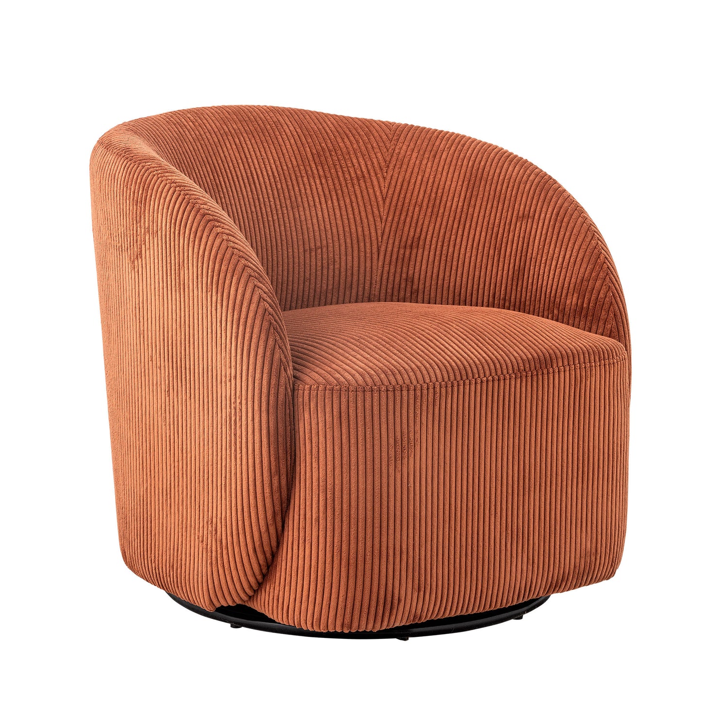 Bloomingville Pradi Loungesessel, Orange, Polyester