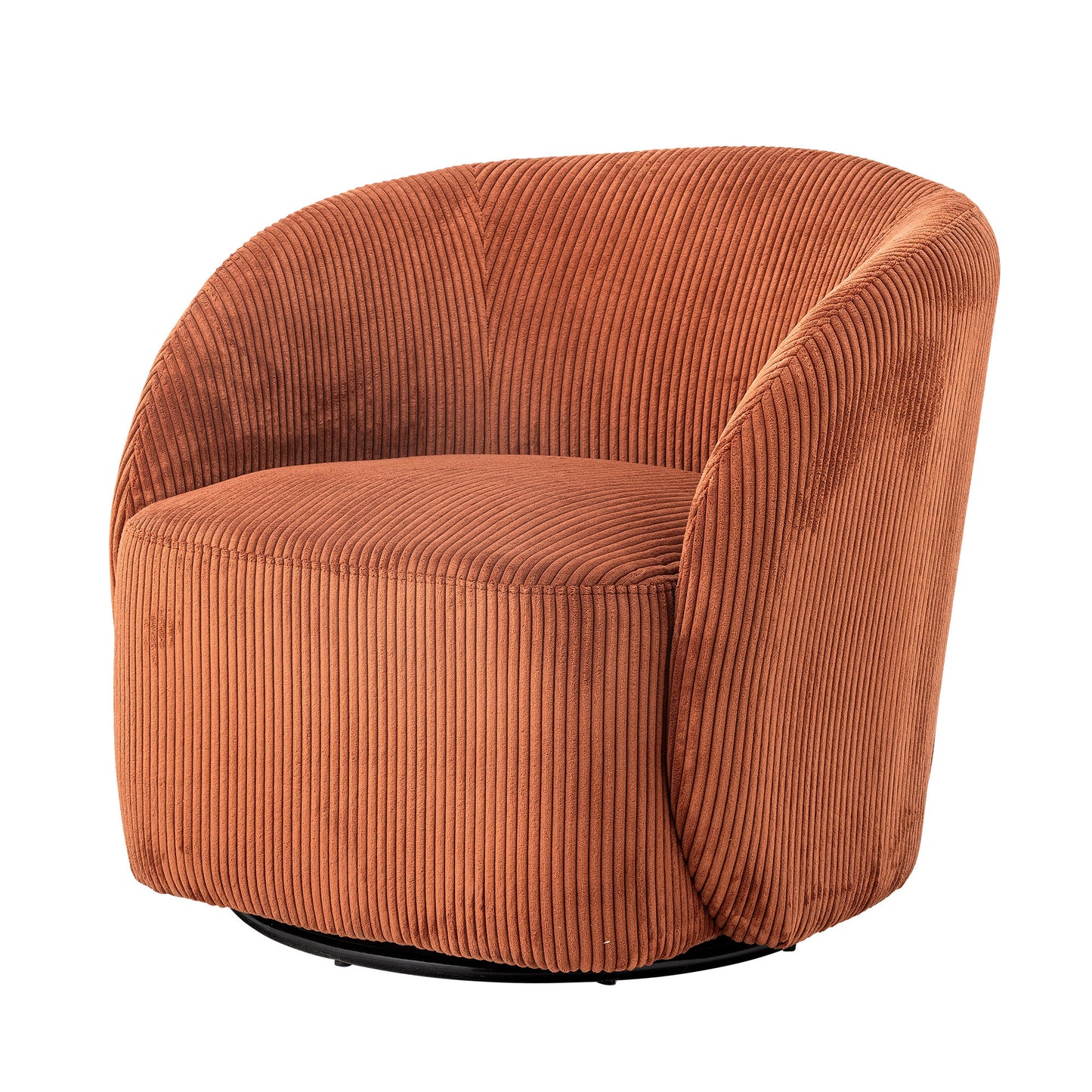 Bloomingville Pradi Loungesessel, Orange, Polyester