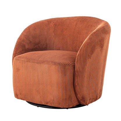 Bloomingville Pradi Loungesessel, Orange, Polyester