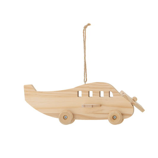 Bloomingville MINI Plane Mobile, Natur, FSC® 100% , Pine
