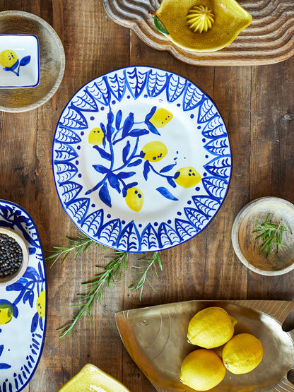 Creative Collection Maxima Teller, Blue, Steingut