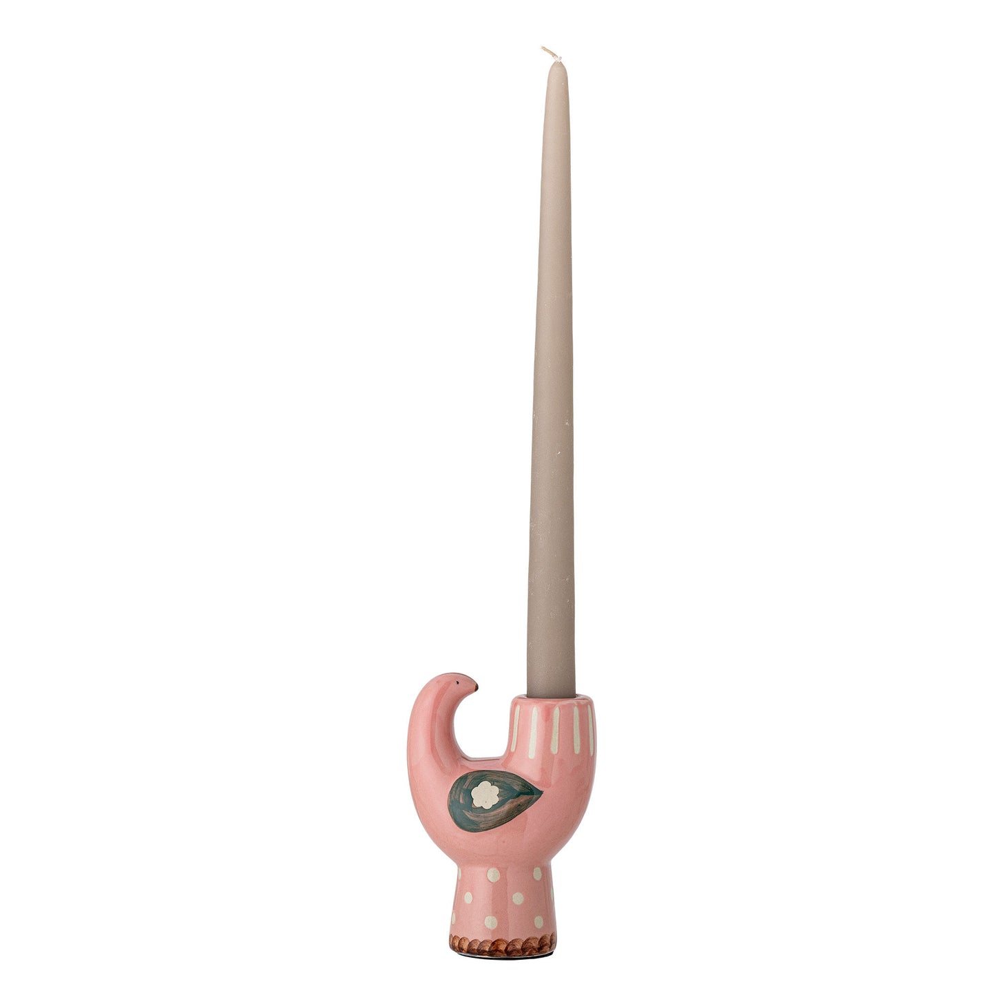 Bloomingville Trudy Kerzenhalter, Rose, Steingut