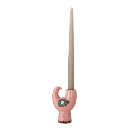 Bloomingville Trudy Kerzenhalter, Rose, Steingut