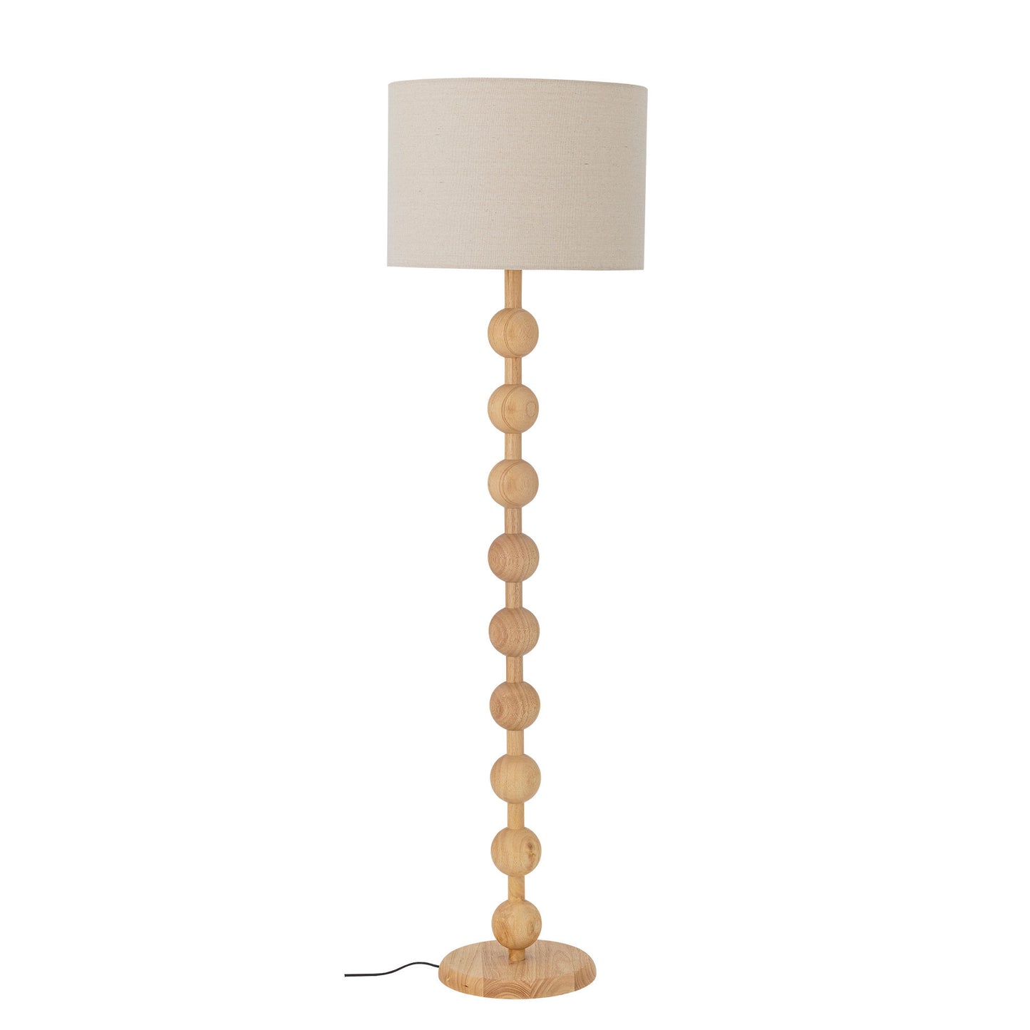 Bloomingville Giacoma Stehlampe, Natur, Gummibaumholz