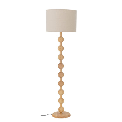 Bloomingville Giacoma Stehlampe, Natur, Gummibaumholz