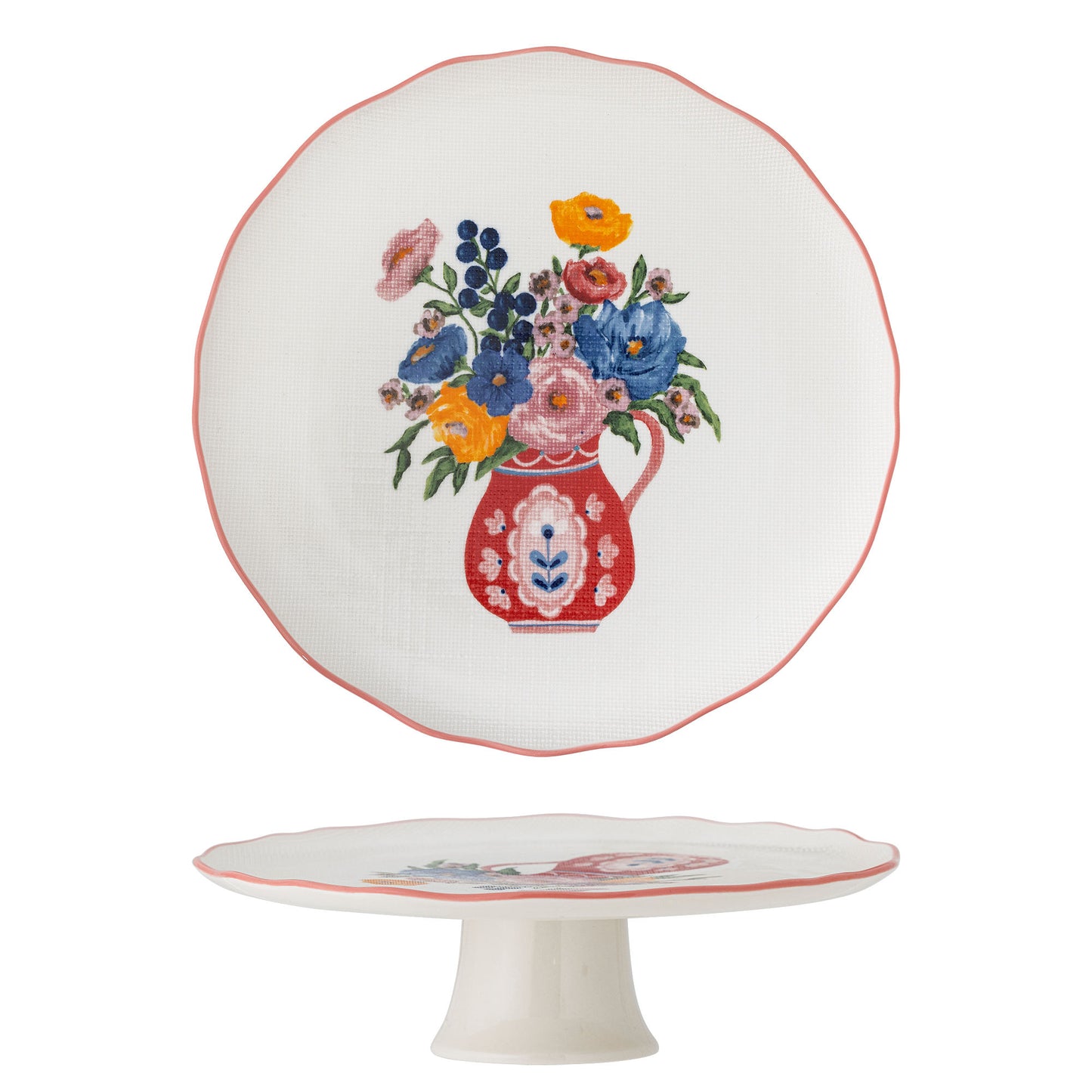 Bloomingville Dorothy Kuchenteller, Bunt, Steingut