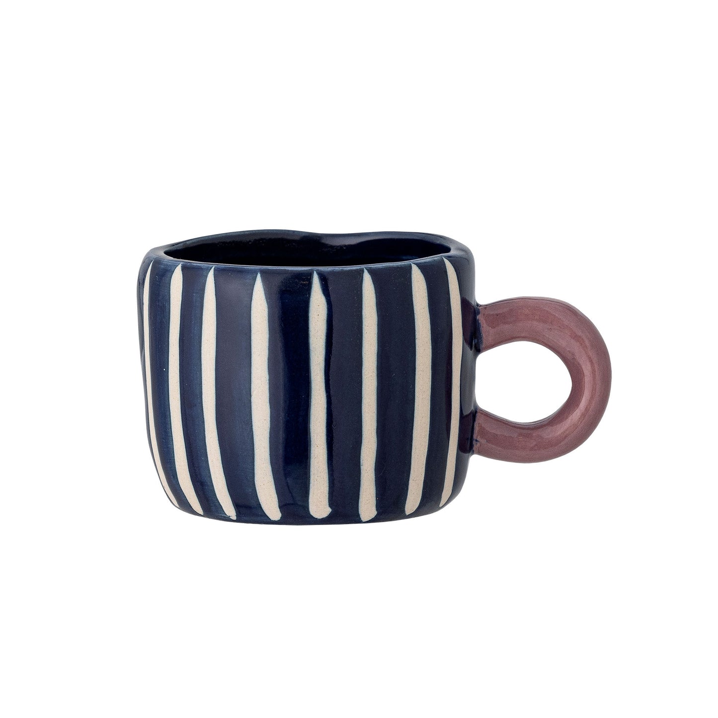 Bloomingville Nini Tasse, Blau, Steingut