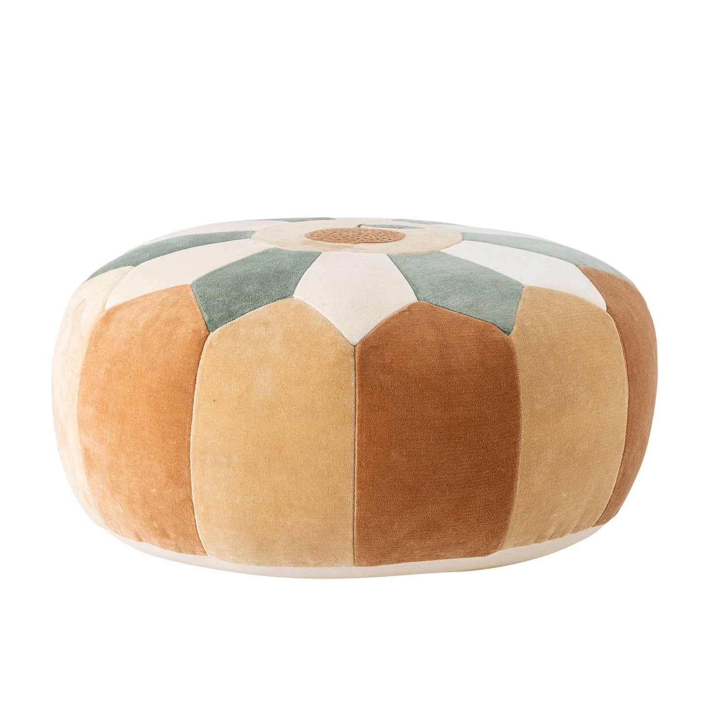 Bloomingville MINI Agnes Pouf, Bunt, Baumwolle