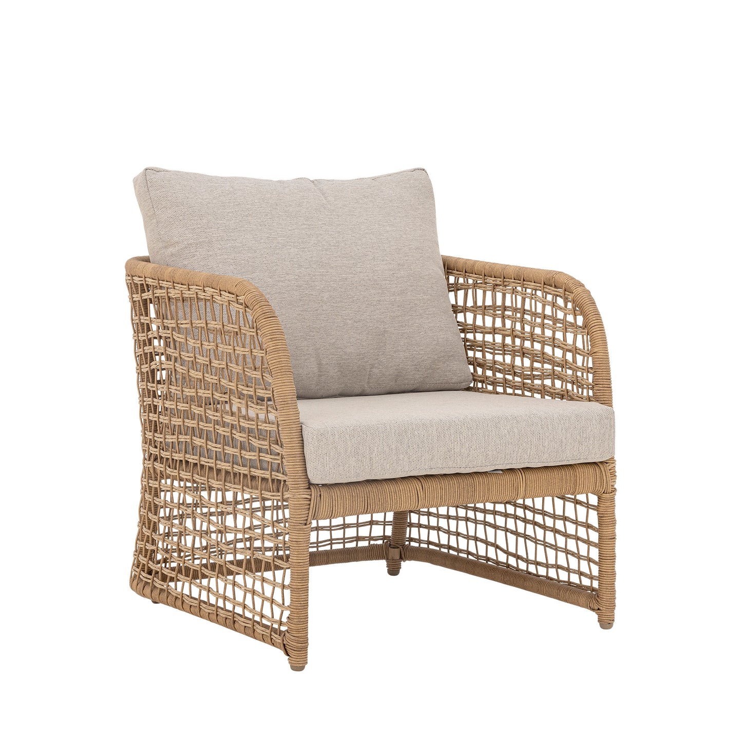 Bloomingville Penzano Loungesessel, Natur, Polyrattan