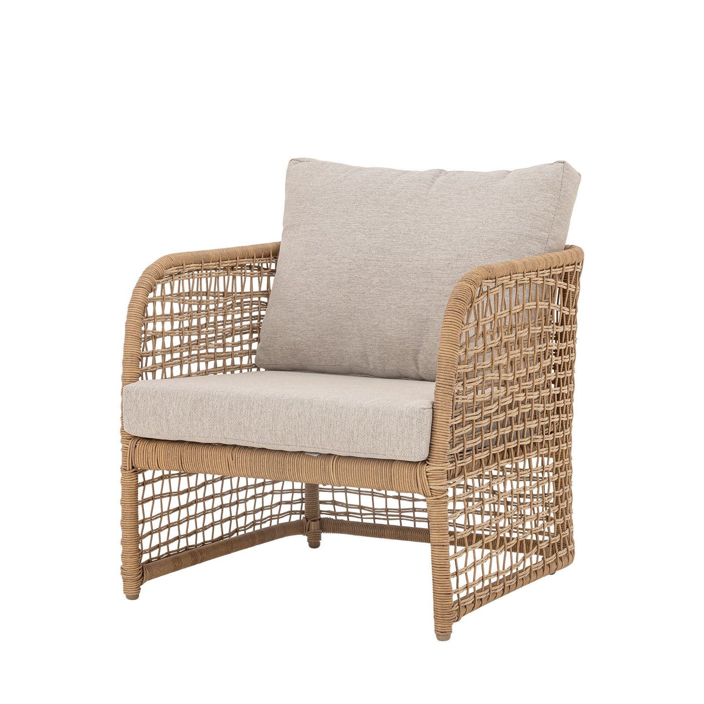 Bloomingville Penzano Loungesessel, Natur, Polyrattan