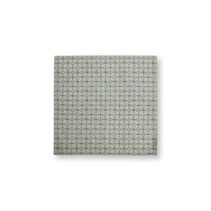 Set/4 Napkins Blooming Tales Bustani Khaki-Blue 40x40cm
