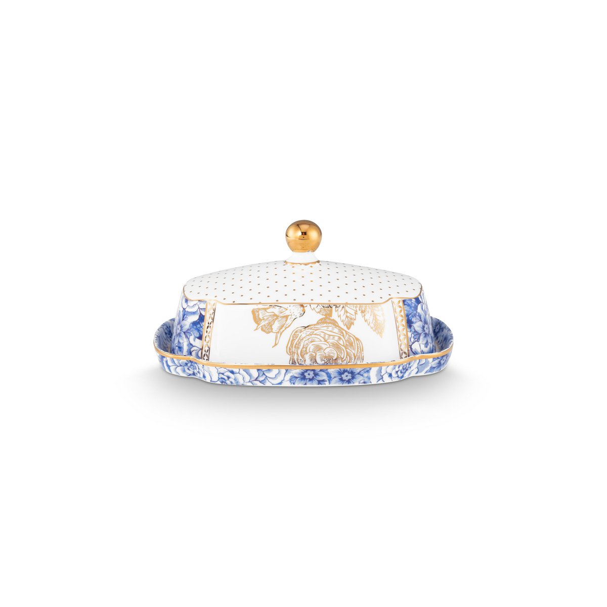 Butterdose Royal White 19x14x9cm