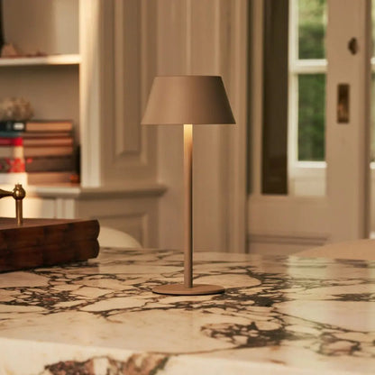 Milou Koala Brown Tischleuchte ohne Kabel | Modern, Design und 3 Lichtmodi