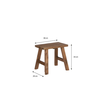 Hocker Bold Brown