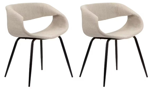 Stuhl Whale White Pearl (2er Set)