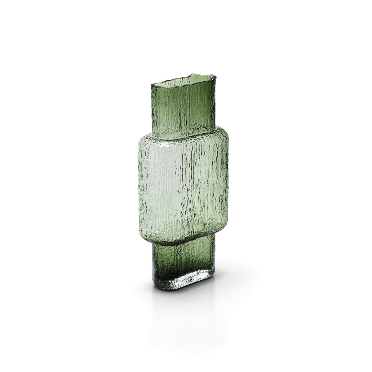 Vintage Vert Vase – Grün – L