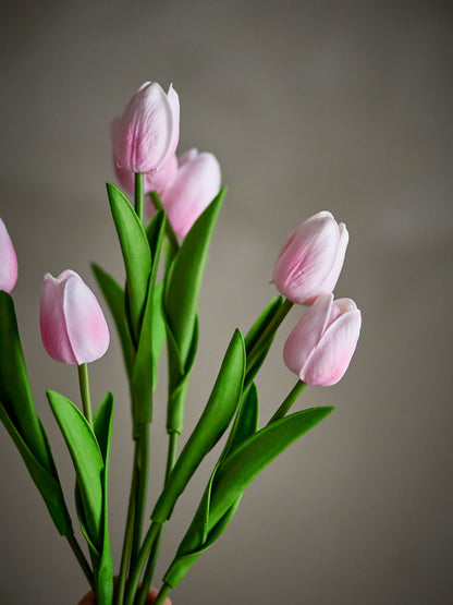 Bloomingville Tulip Blumenstrauß, Rose, Künstliche Blumen