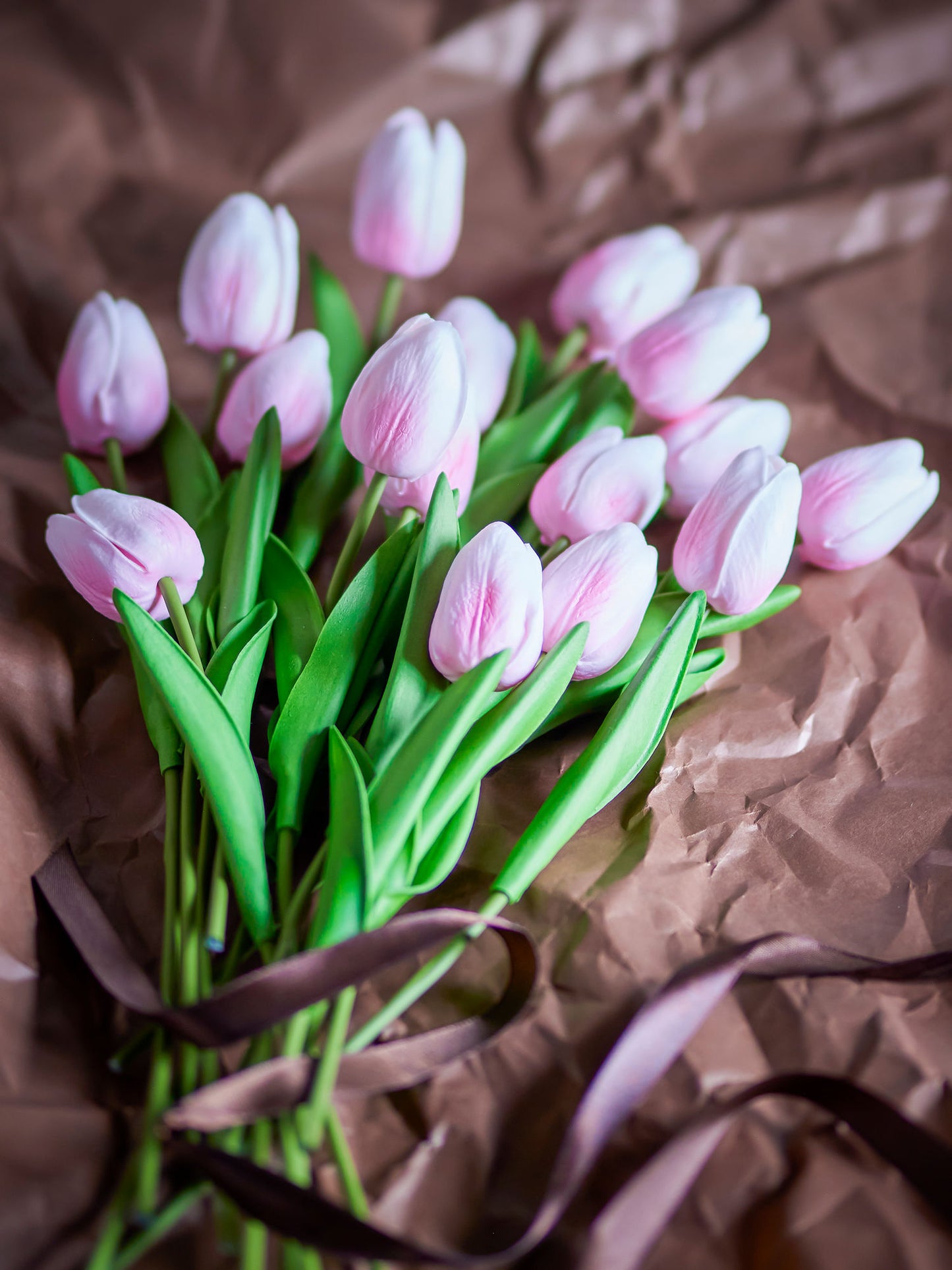 Bloomingville Tulip Blumenstrauß, Rose, Künstliche Blumen