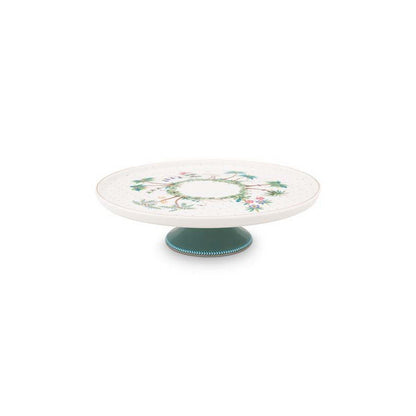 Mini Kuchenservierplatte Jolie Dots Gold 21cm