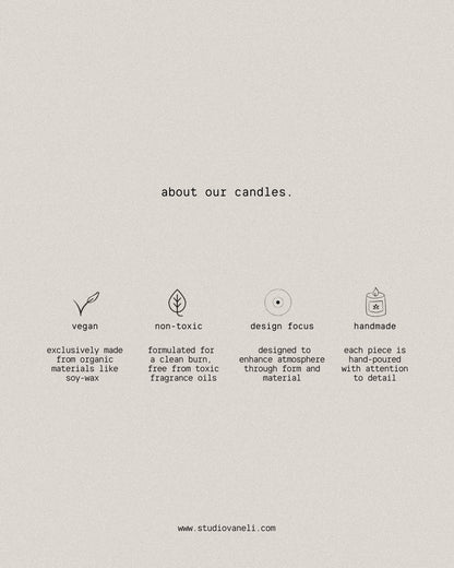 Shell Candles | 2er Set