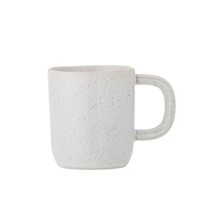 Bloomingville Addison Tasse, Weiß, Steingut