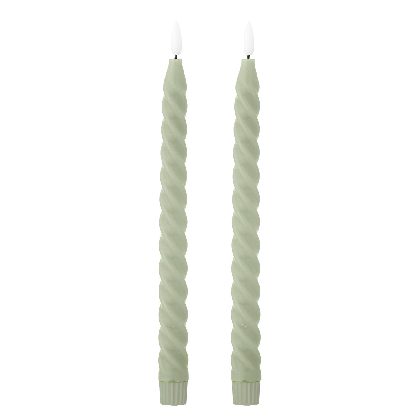 Bloomingville Ponza LED Candle, Grün, Paraffine