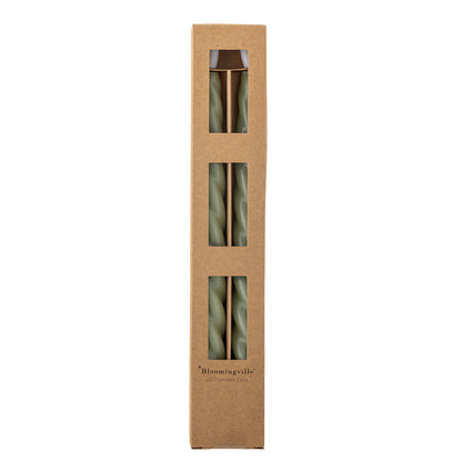 Bloomingville Ponza LED Candle, Grün, Paraffine