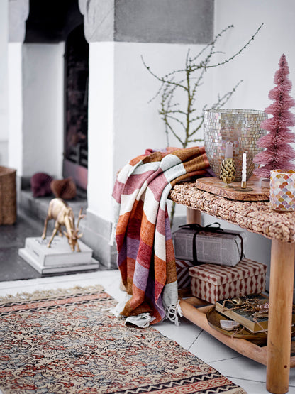 Bloomingville Lucilla Decke, Bunt, Baumwolle