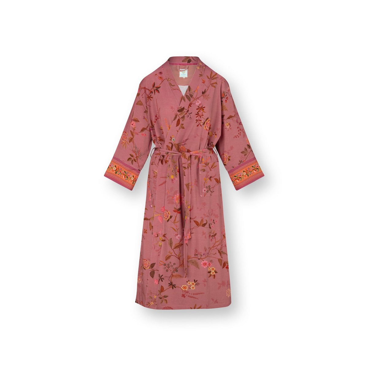Noa Kimono Bodhi Flower Dark Pink XS