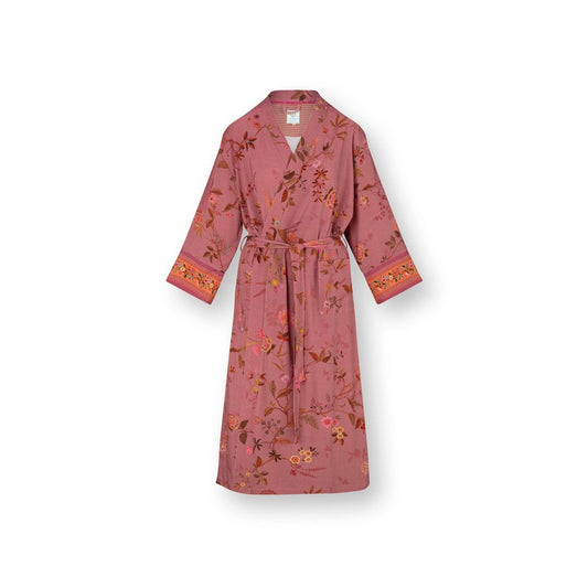 Noa Kimono Bodhi Flower Dark Pink XS