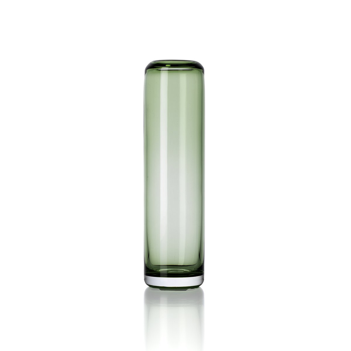 Die hohe Vert-Vase – Grün