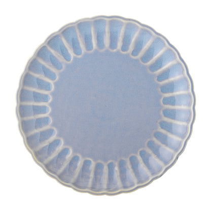 Bloomingville Latina Teller, Blau, Steingut