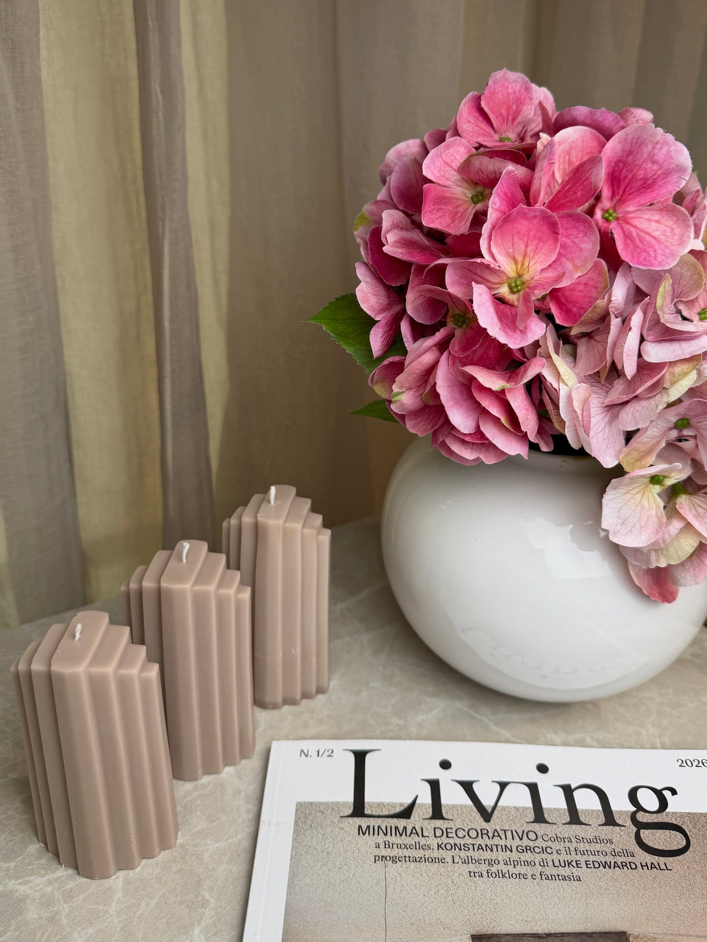 Step Form Candles | Set