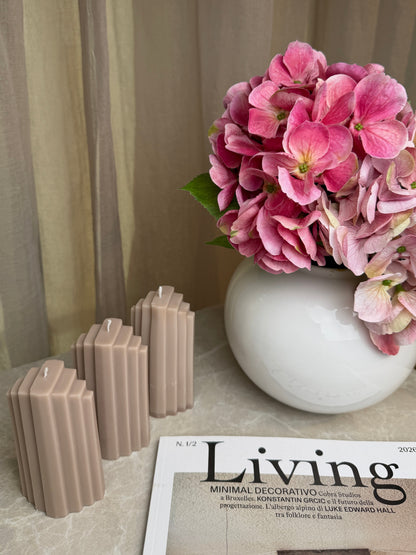 Step Form Candles | Set