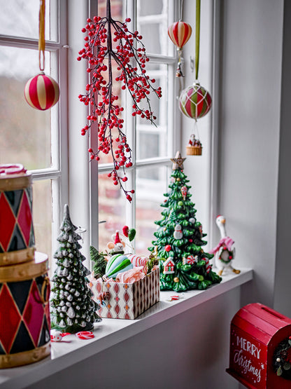 Bloomingville Wynn Ornament, Rot, Polyester