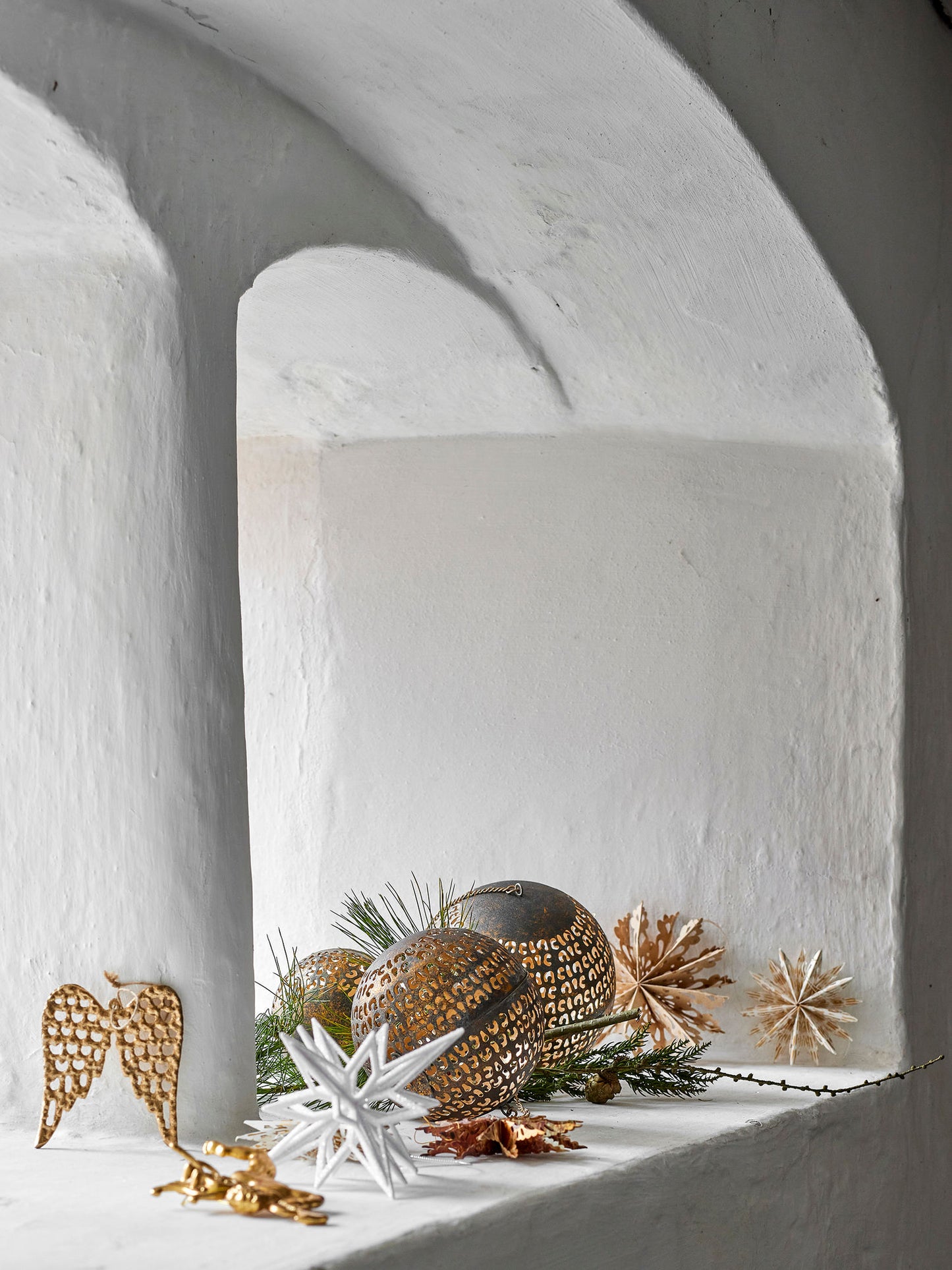 Bloomingville Star Ornament, Natur, FSC® Mix, Papier