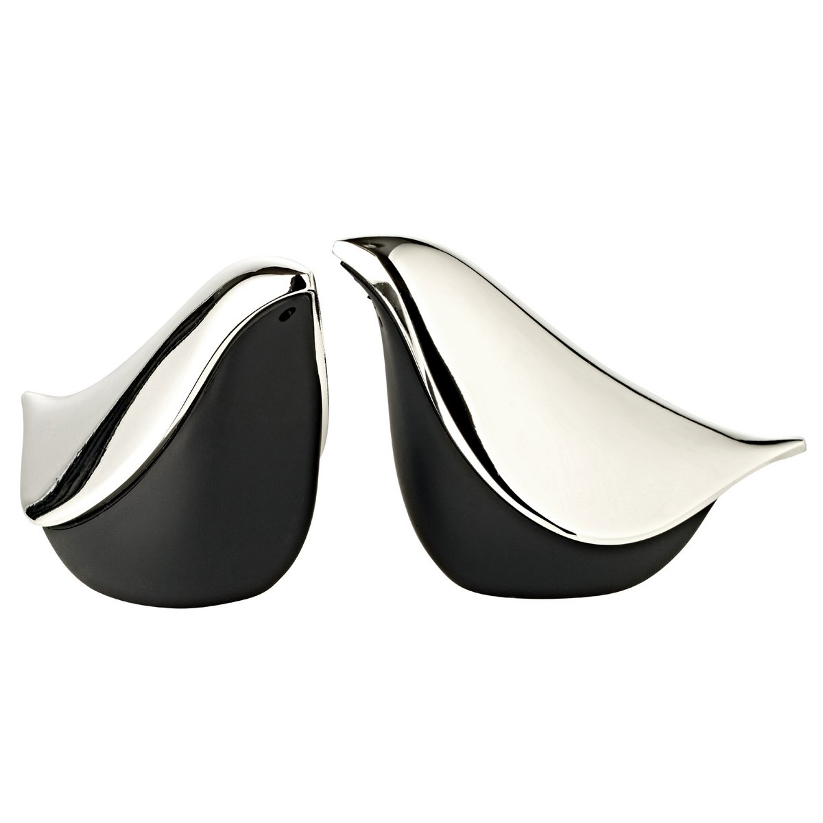 Salz- & Pfefferstreuer Dove, edel versilbert, anlaufgeschützt, Höhe 6 cm