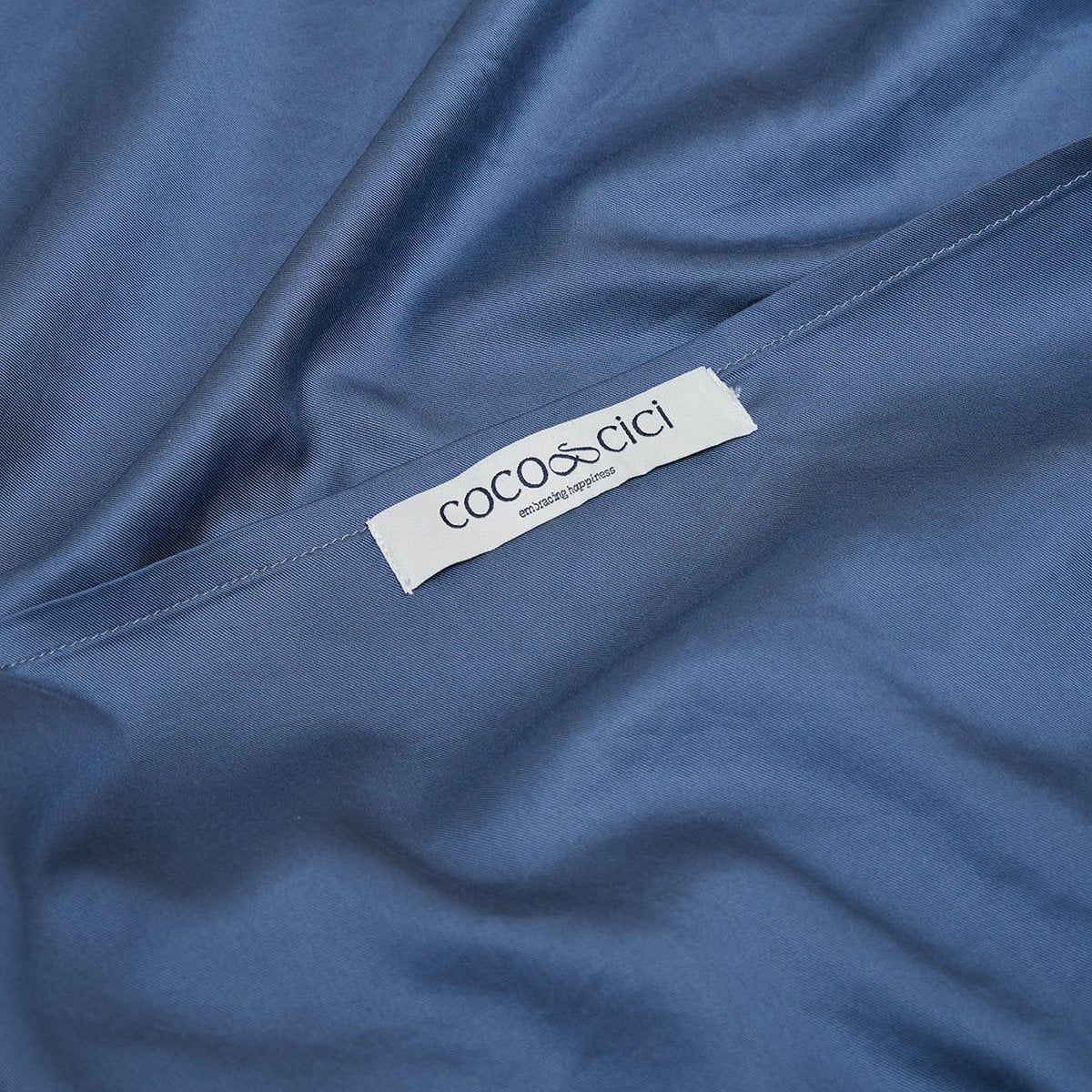 TENCEL™ Twill Kissenbezug dunkelblau