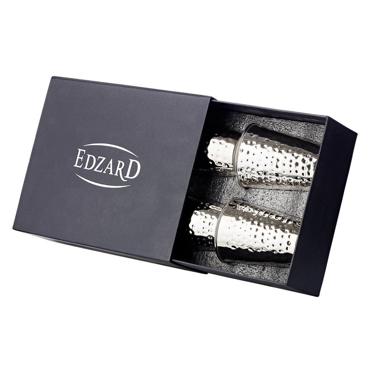 Becher Mido 4er Set, H 10 cm, edel versilbert, anlaufgeschützt
