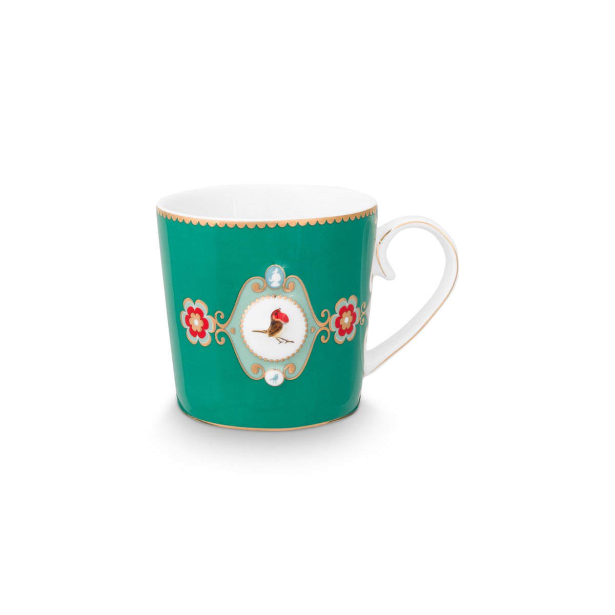 PIP Studio 2er Set Tassen Small Love Birds Emerald