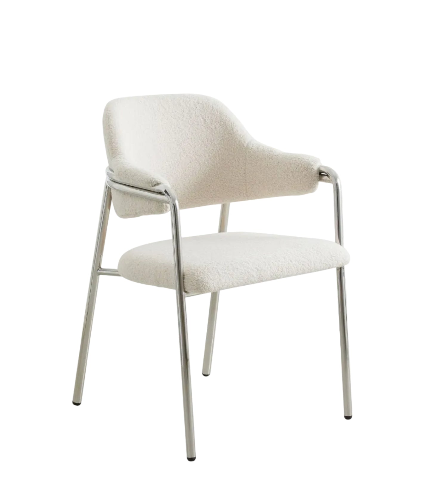 Nordal ALBERT Stuhl mit Lehne - off white