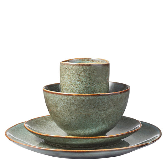 Geschirrset Tabo Green (16-teilig)