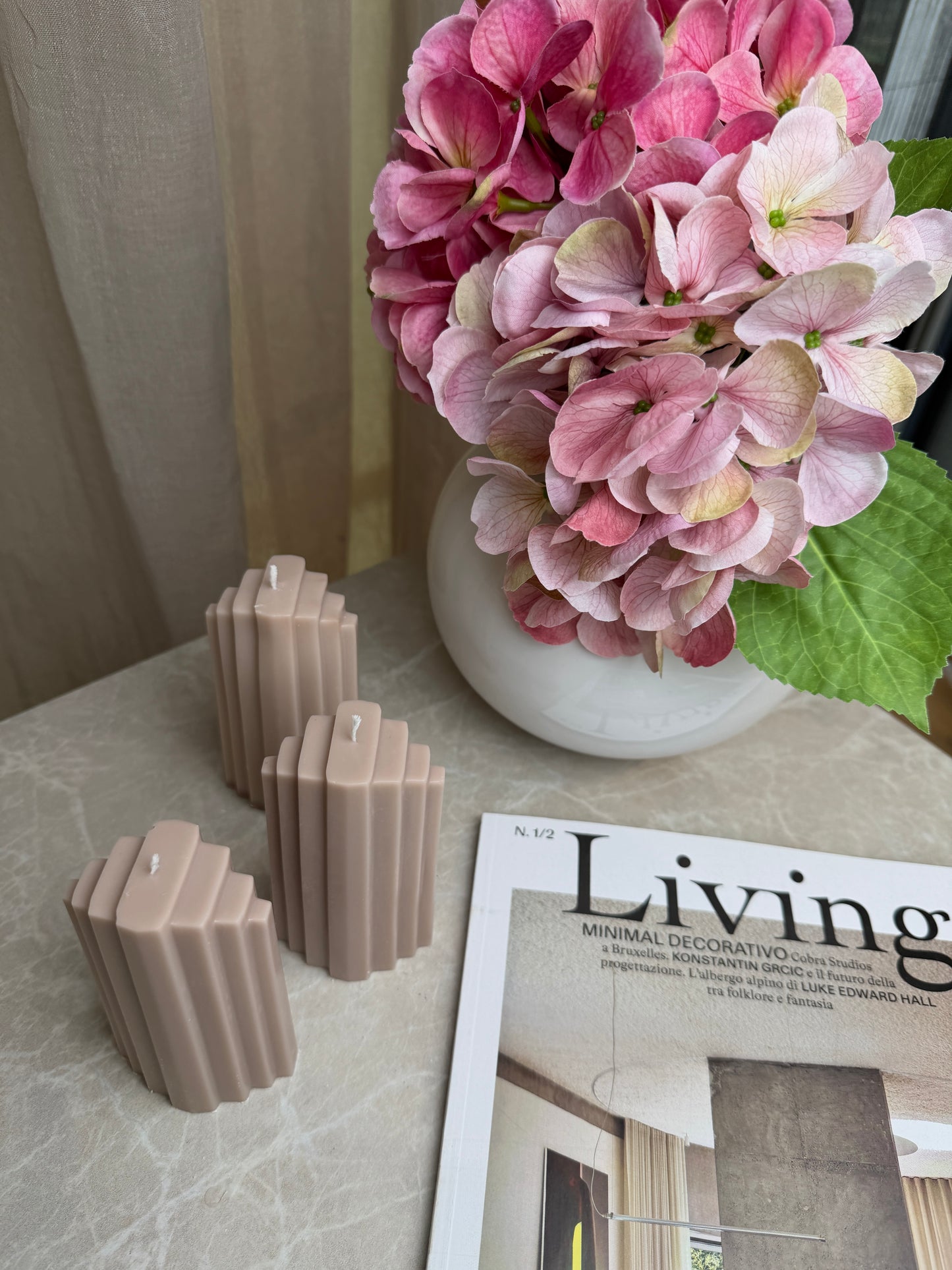 Step Form Candles | Set