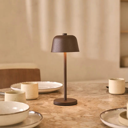 Anton Mokkabraune wiederaufladbare Tischlampe